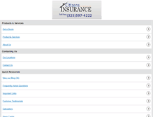 Tablet Screenshot of carinsurancetexas.com